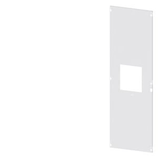 door 3WA size 2, (3-pole), IP54, hinge: left, lock: twist lever, W: 600 mm image 1