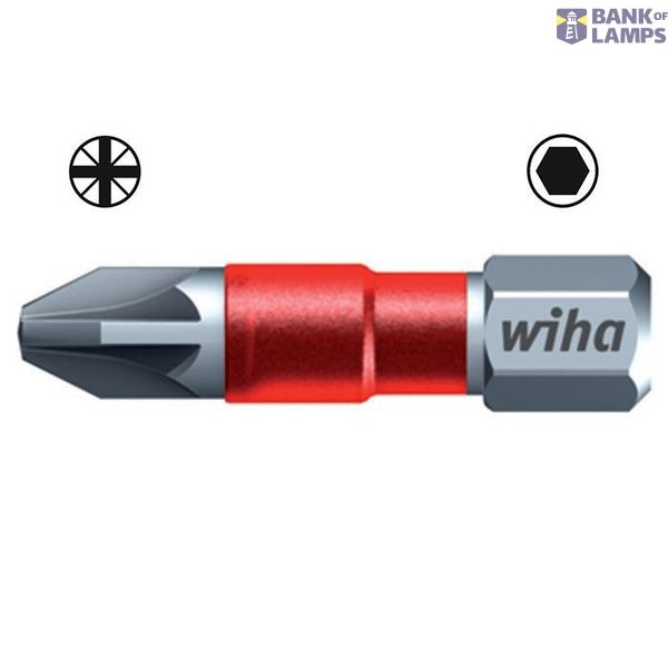 WIHA MaxxTor bit Pozidriv C 6,3 7012 M9T PZ1x29 (1 stuks) image 1