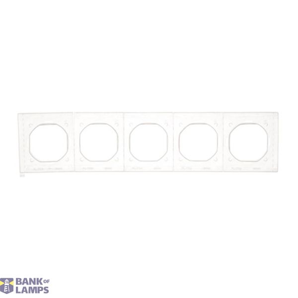 IP44 seals for 5-gang frame image 1
