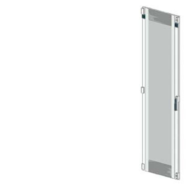 Glass door Giugiaro, IP55, H: 2000 mm, W: 1000 mm image 1