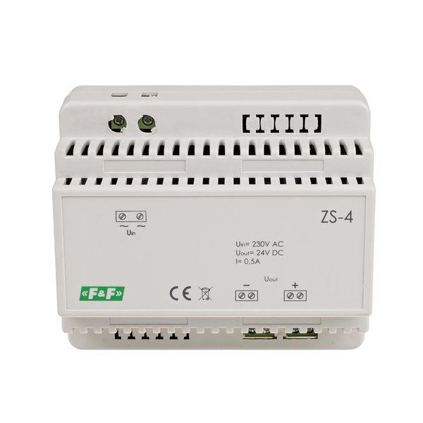 24V DC 0.5A stabilized power supply ZS-4 image 2