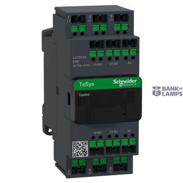CTR Deca 12A 3P 48-130V AC/DC Snap-in image 2