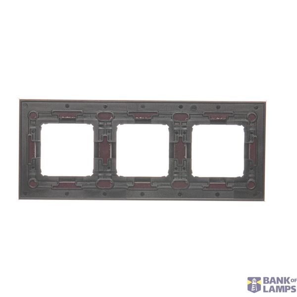 IP44 single Schuko socket outlet with shutters and frame seal - same color flap&frame, module, 16A, quick connection, champagne matt image 1