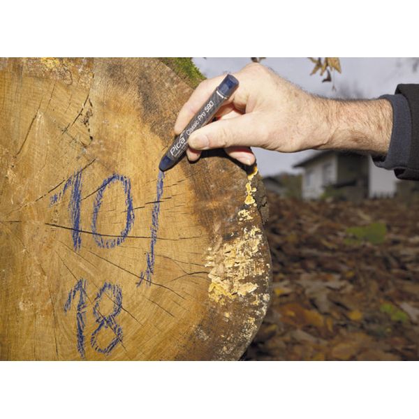 Pica 12st 590/41 Marking Chalk PRO 12x120mm blue image 3