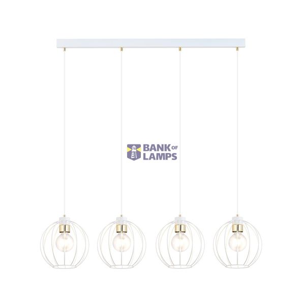 GINO 4 WHITE/GOLD image 1