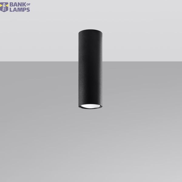 SPOT LAGOS 20 BLACK GU10 1X40W IP20 image 5