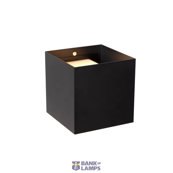 Lucide EXETER - Wall light Outdoor - 1xE27 - IP54 - Black image 1
