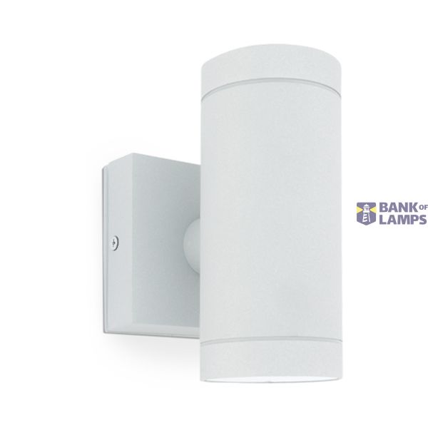 WHITE WALL 2xGU10 10W IP54 image 1