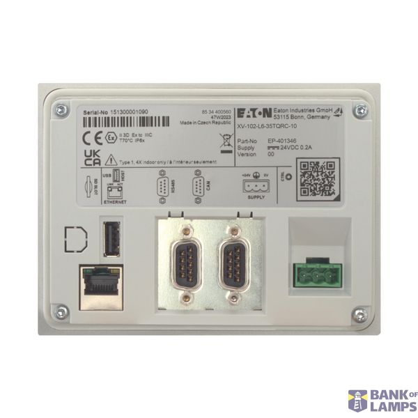 Touch panel XV-102, 24 V DC, 3.5 Inch, 1 x USB, 1 x RS-485, 1 x CAN, L image 13