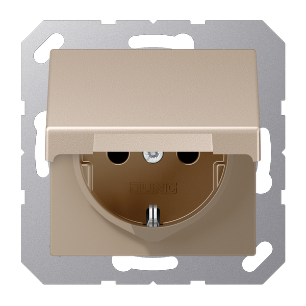 Schuko socket A1521BFKLCH image 1