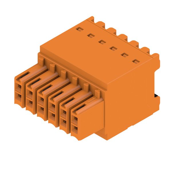 PCB plug-in connector, female plug, 3.50 mm, Number of poles: 12, 180°, PUSH IN with push button, Clamping range, max. : 1.5 mm², Box image 3