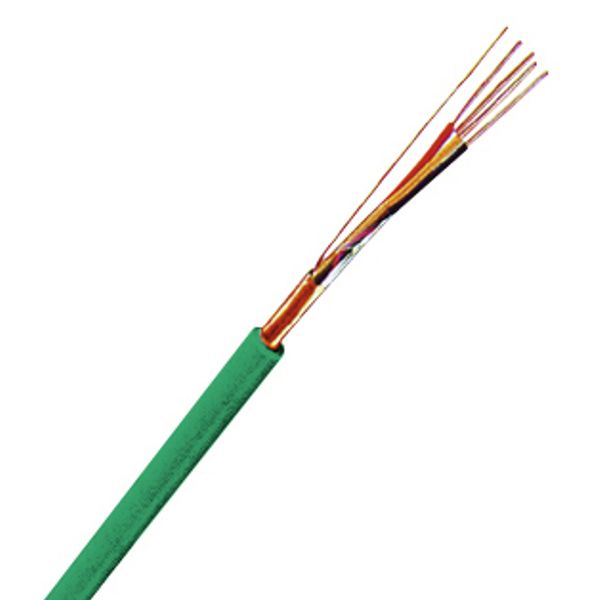 MSR/EIB Installation cable sheathed J-Y(ST)Y 2x2x0,8 green (The price is shown without markup on metals. Request a quote for accurate information) image 1