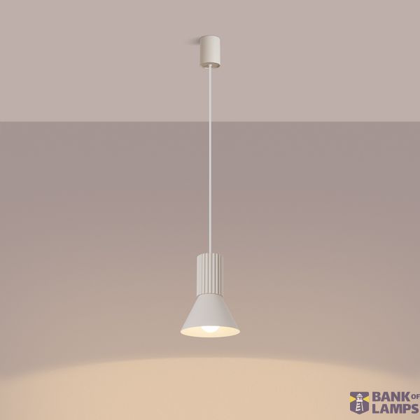 Pendant lamp ESTRIA 1 beige image 11