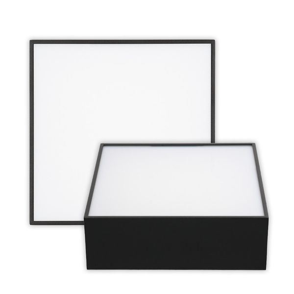 LED lamp Mold S15, 15W, 3000K, IP20, CRI90, black image 1