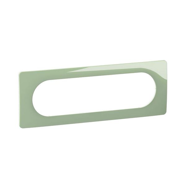 PLATE 3G LARGE CELADON GREEN image 2