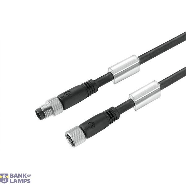 Sensor-actuator Cable, M8 / M8, Number of poles: 3, 1.1 m, pin, straig image 1