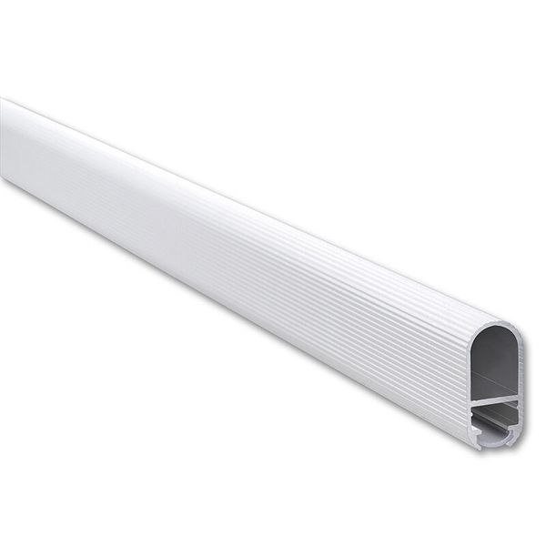 Hanging aluminum profile ZE, 15x30mm, Whitey diffusion, 1m image 1