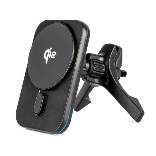 Fast Magnetic Wireless Vent Dashboard Car Charger Qi2 15W AMIO-04180 image 1