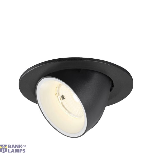 NUMINOS© GIMBLE S recessed ceiling 4000K 55ø IP20 rnd bl/wh image 1