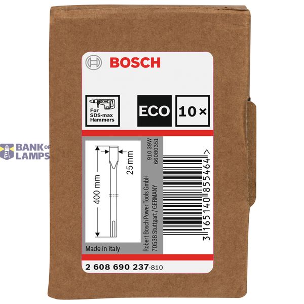 SDS-max Flat 400mm 10pcs set 400 x 25 mm image 2
