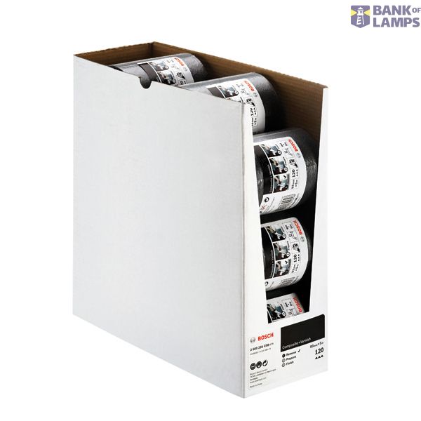 Sanding roll SiC waterproof, 93 mm x 5 m, P120 G= 120 image 2