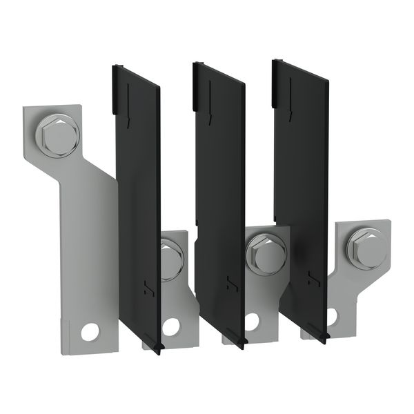 spreaders with interphase barriers, TransferPacT, accessories for Frame 250A, 4P, incomings only, set of 4 image 1