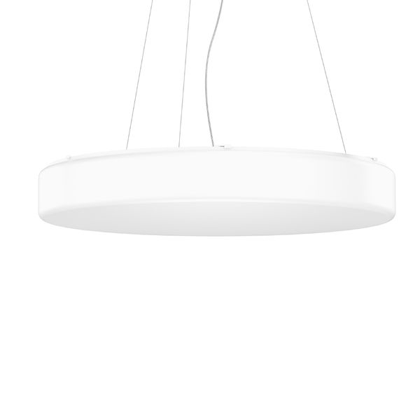Flat Polymero Kreis XXL, 100 W, 10400 lm, 830, white, DALI Pendant lum image 1