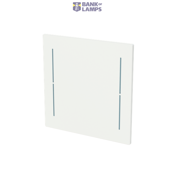 LFW/A.1.70.1-44G Cover plate studio white - Trevion® image 2