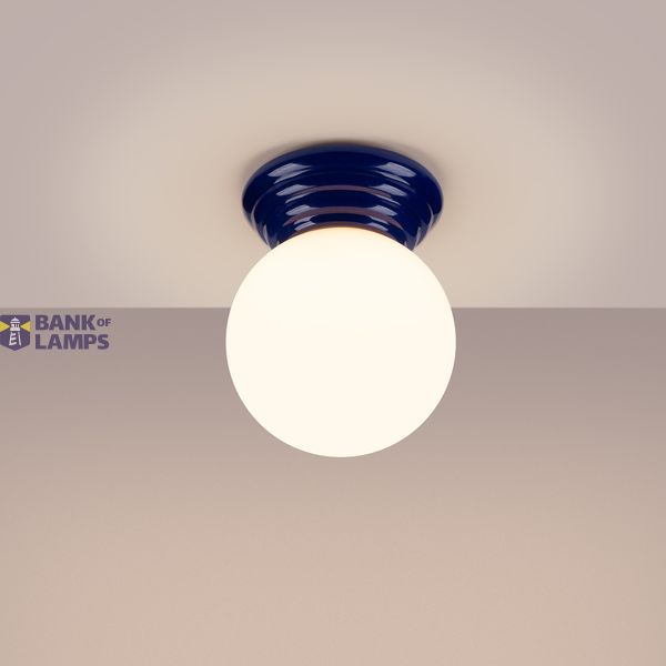 Ceiling lamp ZORI ultramarine IP44 image 11