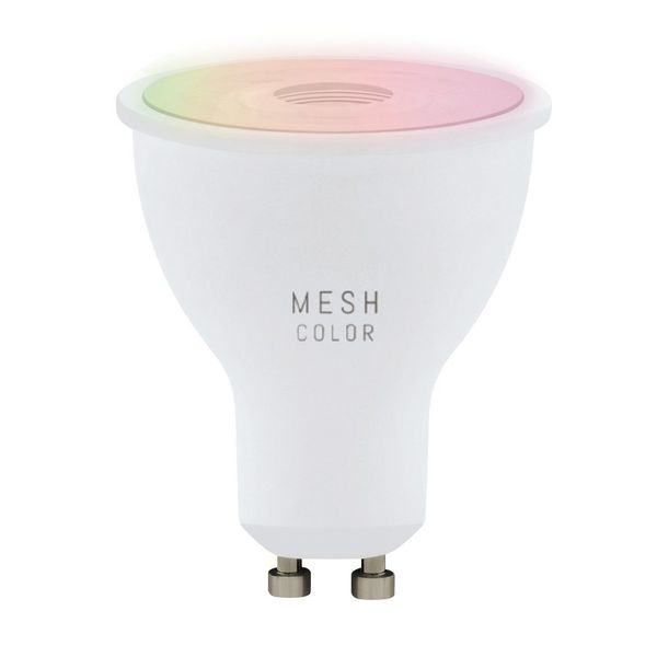 LM-GU10-LED-SPOT 4,9W/345lm 45ø CCT+RGB Function image 1
