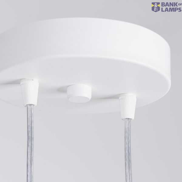 Pendant lamp LAGOS 2P white image 9