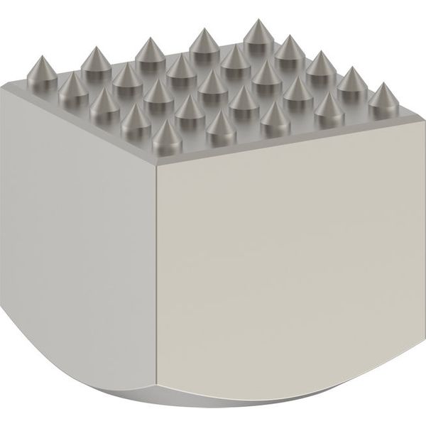 Tungsten carbide bush hammer head 50 x 50 mm image 1