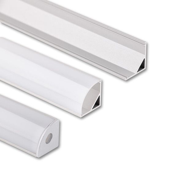 Corner aluminum profile RS2 16x16mm Whitey diffusion 1m image 1