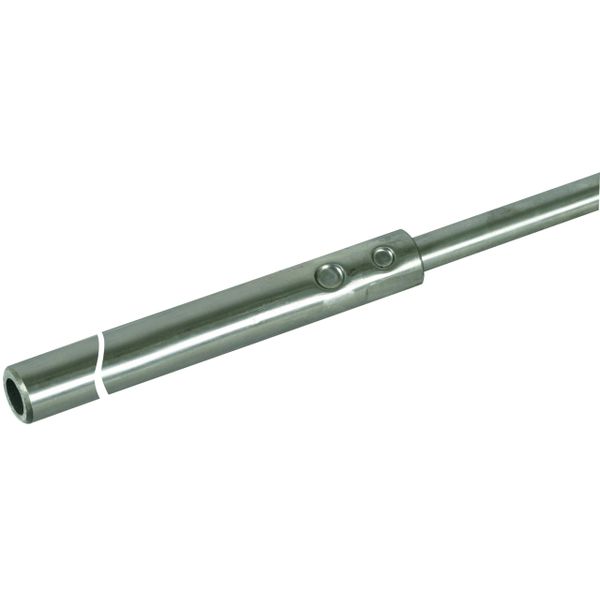 Tubular air-termination rod D 16/10mm L 2500mm StSt image 1