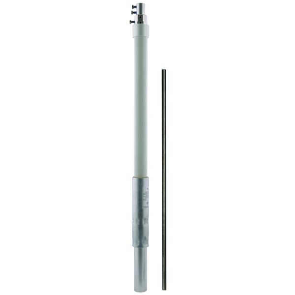 Supp. tube D 50mm L 5000mm GRP/Al w. air-term. rod D 10mm L 1000mm image 1