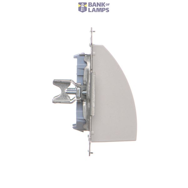 Double socket with earthing and shutters, white, 16A image 1