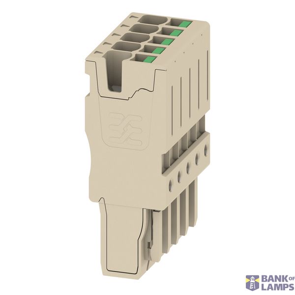 Plug (terminal), SNAP IN, 2.5 mm², 24 A, 800 V, Number of connections: image 1