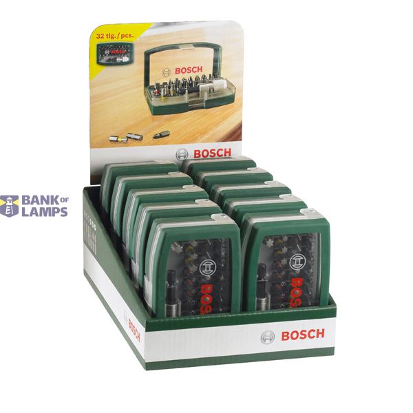 32-piece screwdriver bit set with colour coding image 2