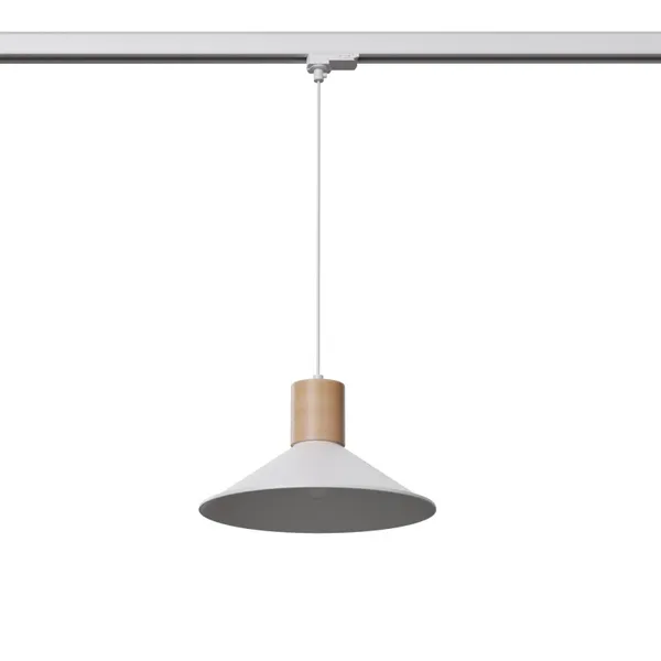 HANGING LAMP 3 PHASE JAGA WHITE E27 image 1
