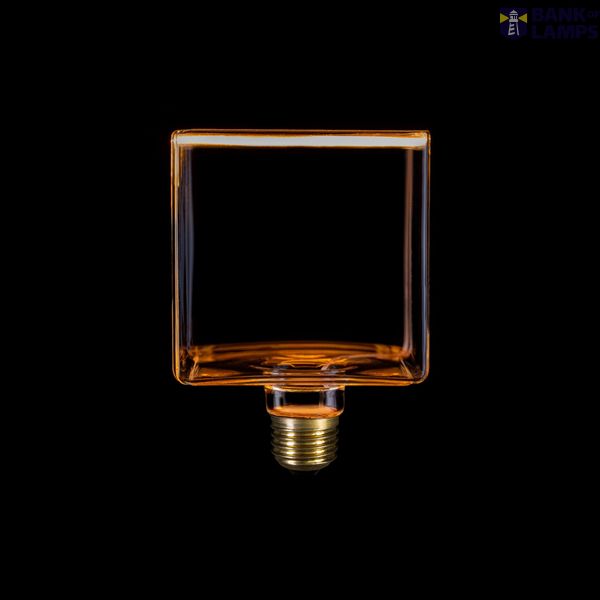 LED Clear Light Bulb Ghost Line Cube CRI 90 4,5W 300Lm E27 2200K Dimmable - G04 image 2