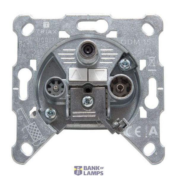 GDM 15, 3-way MM Wall Outlet image 1