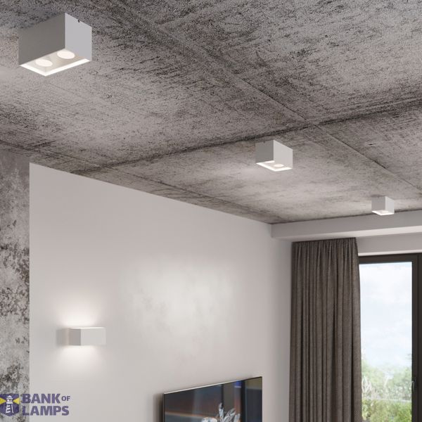 WALL LAMP QUAD MAXI WHITE G9 2X40W IP20 image 4