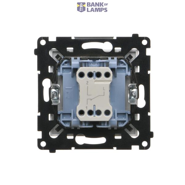 Aerial socket type "F" + computer socket RJ45 cat.6, (module), Simon 24, IP20, champagne matt image 1