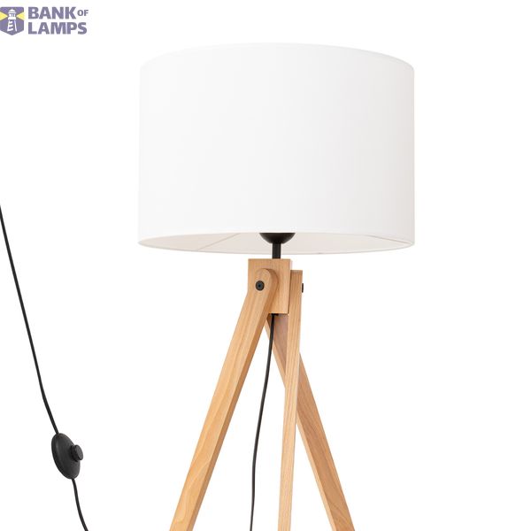 Floor lamp NATT white image 3