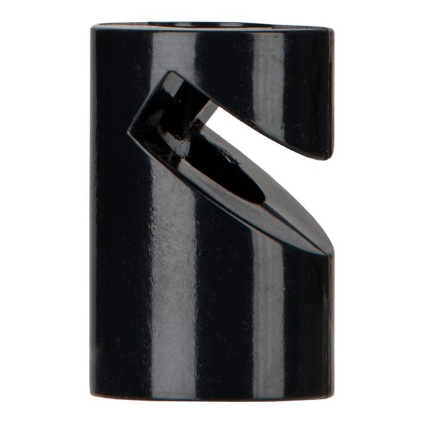 Ceiling/Wall Cord Grip Tube Plastic Black image 1