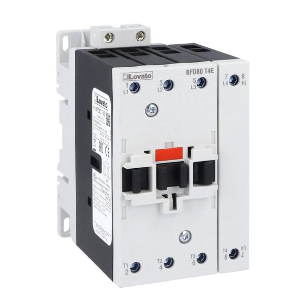 Four-pole contactor, 80A/1000V DC1, AC/DC coil, 100-250VAC/DC image 1