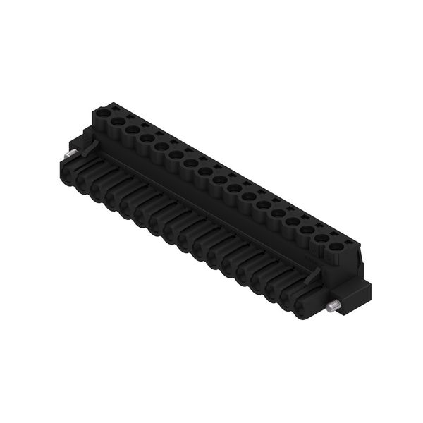 PCB plug-in connector, female plug, 5.08 mm, Number of poles: 17, 180°, Clamping yoke connection, Clamping range, max. : 4 mm², Box image 3