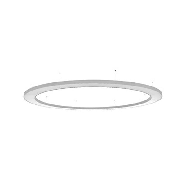 PASTRENGO 3 6000 416W 40.625lm 830 230V LED silver Dali image 1