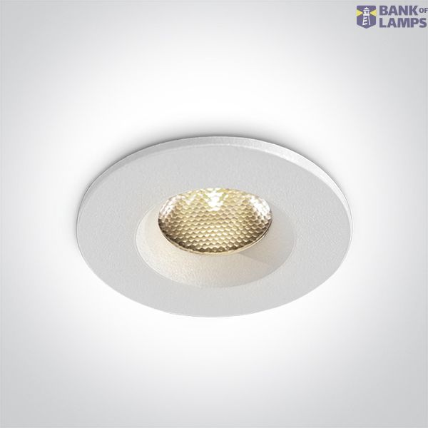 WHITE CCTV 3W 350mA IP65 image 1