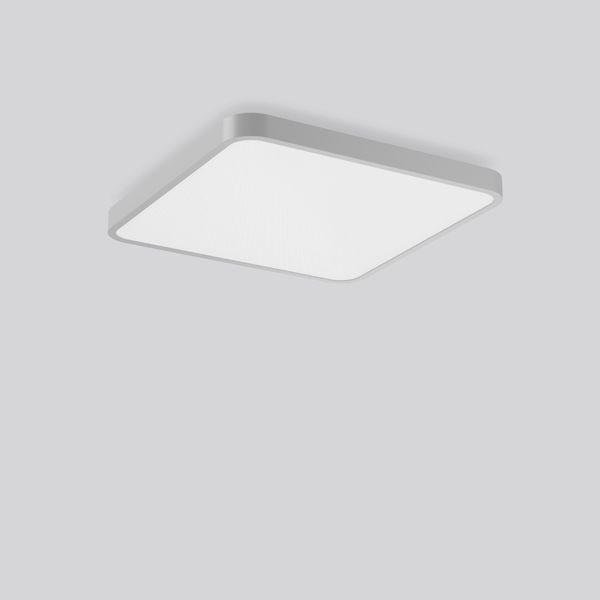 TRIONA square, 91 W, 11800 lm, 840, silver, DALI Ceiling and wall lumi image 2